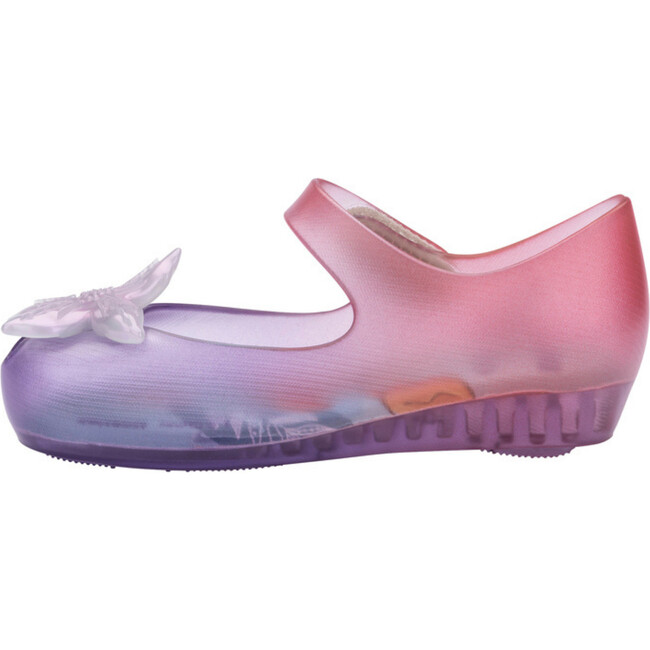 Mini Melissa Ultragirl + Little Mermaid II BB, Clear And Purple And Pink - Mary Janes - 3