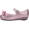 Mini Melissa Ultragirl Bow BB, Glitter Pink - Slip Ons - 3