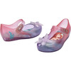 Mini Melissa Ultragirl + Little Mermaid II BB, Clear And Purple And Pink - Mary Janes - 4