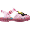 Mini Melissa Possession + Disney 100 Inf, Glitter Pink - Sandals - 2