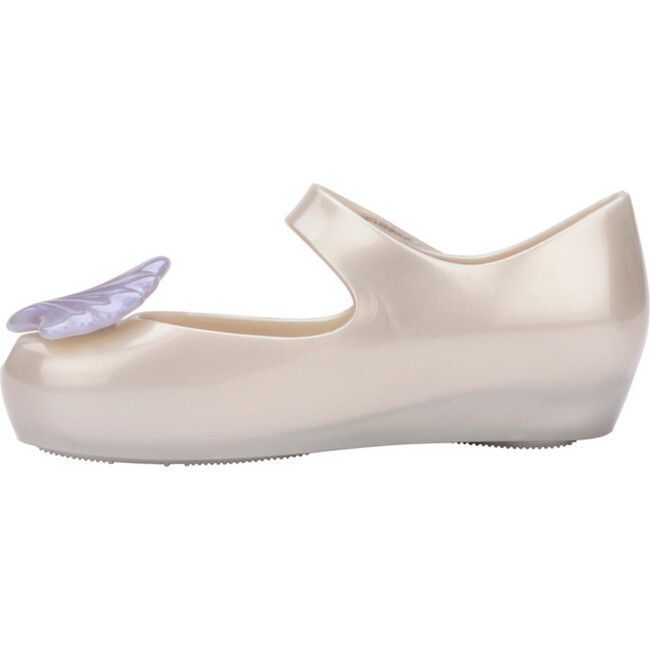 Mini Melissa Ultragirl + Little Mermaid II BB, Pearl White And Blue - Mary Janes - 3