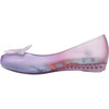 Mini Melissa Ultragirl + Little Mermaid II Inf, Clear And Purple And Pink - Slip Ons - 3