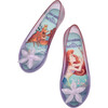 Mini Melissa Ultragirl + Little Mermaid II Inf, Clear And Purple And Pink - Slip Ons - 5