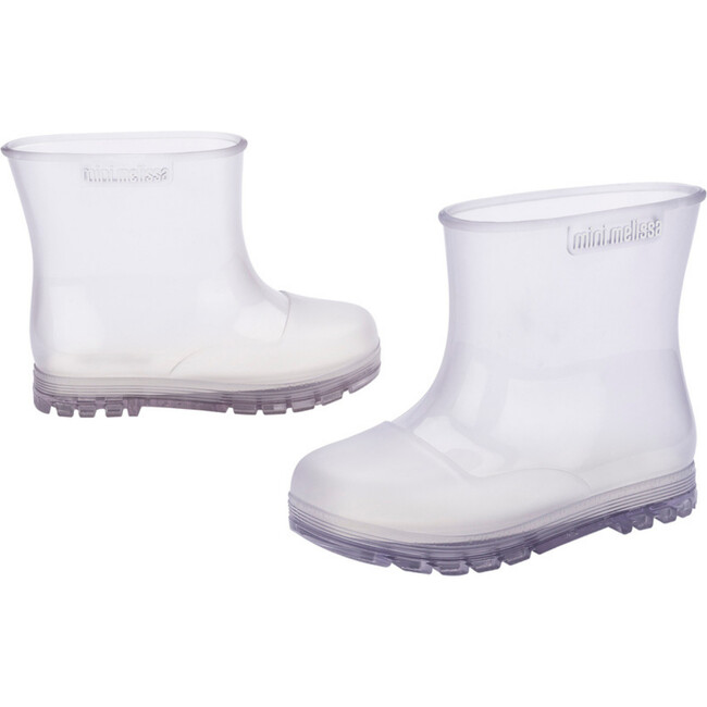 Mini Melissa Welly BB, Clear - Rain Boots - 4