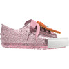 Mini Melissa Polibolha II + Disney 100 BB, Pink Glitter And White - Sneakers - 2