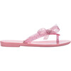 Mini Melissa Harmonic Sweet VII Inf, Pink And Glitter Pink - Slippers - 2