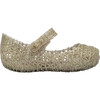 Mini Melissa Campana Papel BB, Gold - Sandals - 2