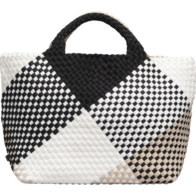 Women's St. Barths Medium Handwoven Tote Graphic Geo, Palermo - OS - Bags - 1