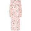 Women's Grace Dress in Pink Floral Cotton Voile  Pink - Dresses - 1 - thumbnail