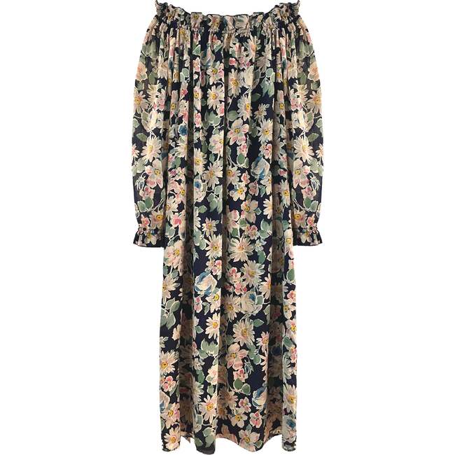Women's Grace Dress in Navy Floral  Navy Floral