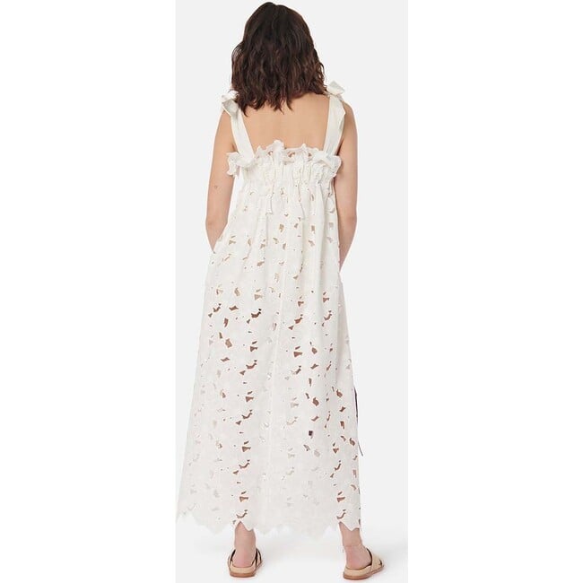 Women's Jaime Dress in White Magnolia Blossom Lace  White - Dresses - 3