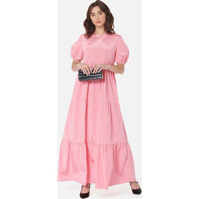 Women's Charlie Dress in Pink Moiré  pink - Dresses - 2