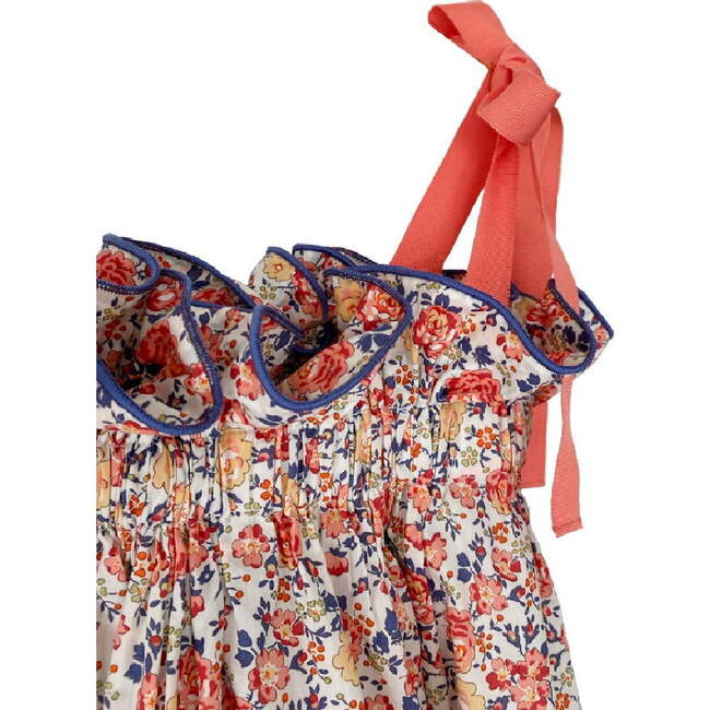 Girls' Jaime Dress in Coral Floral  Coral Floral - Dresses - 3