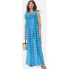 Women's Jaime Dress in True Blue Lattice Lace  Blue - Dresses - 2