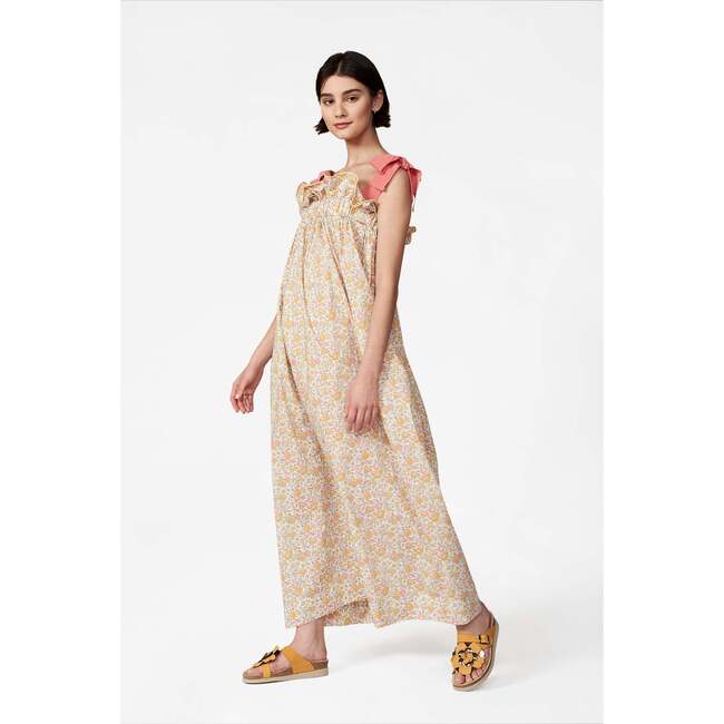 Women's Jaime Dress in Melon Blossom Floral  Melon Floral - Dresses - 2