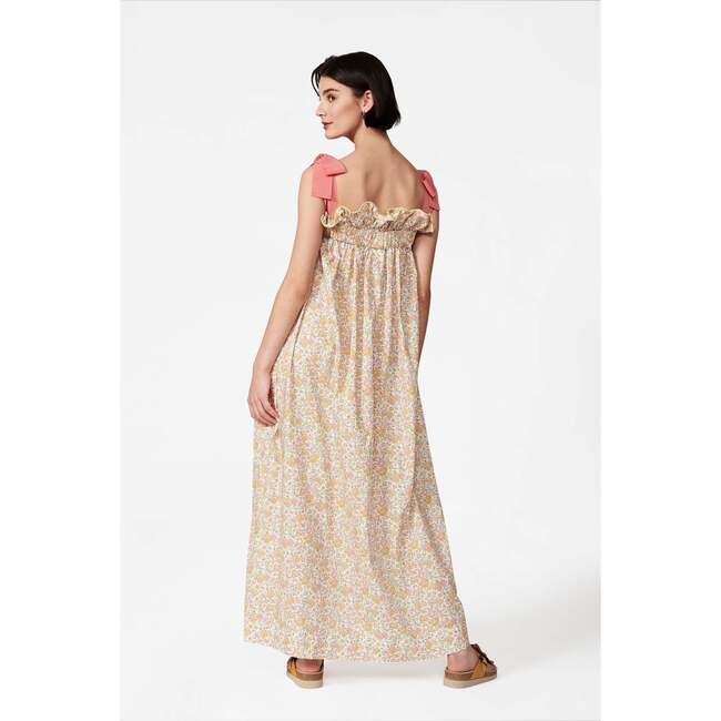 Women's Jaime Dress in Melon Blossom Floral  Melon Floral - Dresses - 3