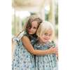 Girls' Jaime Dress in Blue Floral  Blue - Dresses - 6