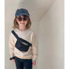 Belt Bag Sweatshirt, Cream - Sweatshirts - 3