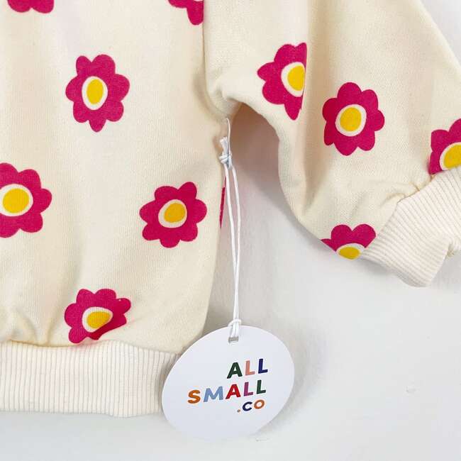 Sweet Flower Sweatsuit, Florals - Mixed Apparel Set - 3