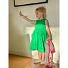 Origami Dress, Green - Dresses - 2