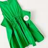 Origami Dress, Green - Dresses - 4