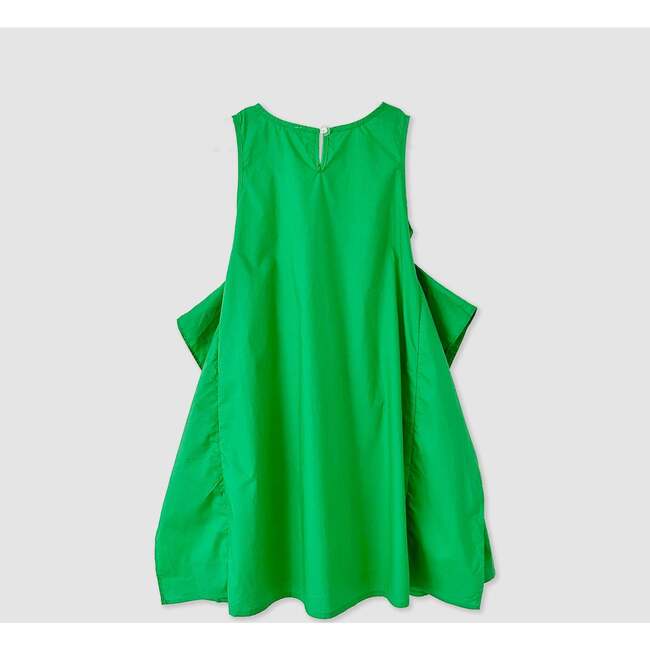 Origami Dress, Green - Dresses - 5
