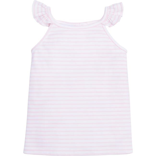 Harbor Tank, Light Pink Stripe