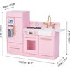 Little Chef Charlotte Modern Play Kitchen, Pink/Gold - Play Kitchens - 9