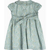 Little Liberty Print Katie & Millie Smocked Dress, Green Katie & Millie - Dresses - 2