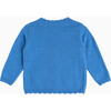 Little Jemima Duck Cardigan, Azure Blue - Cardigans - 2