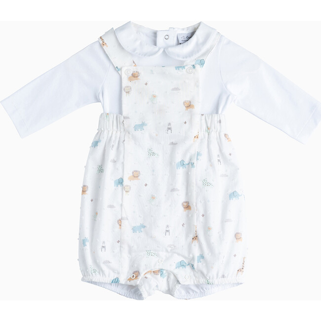 Little Animals Dungaree, Multi