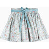 Liberty Print Gymkhana Pony Bow Skirt, Green Gymkhana - Skirts - 1 - thumbnail