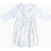 Little Animals Dungaree, Multi - Rompers - 2