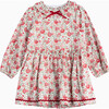 Liberty Print Felicite Floral Willow Dress, Red Felicite - Dresses - 1 - thumbnail