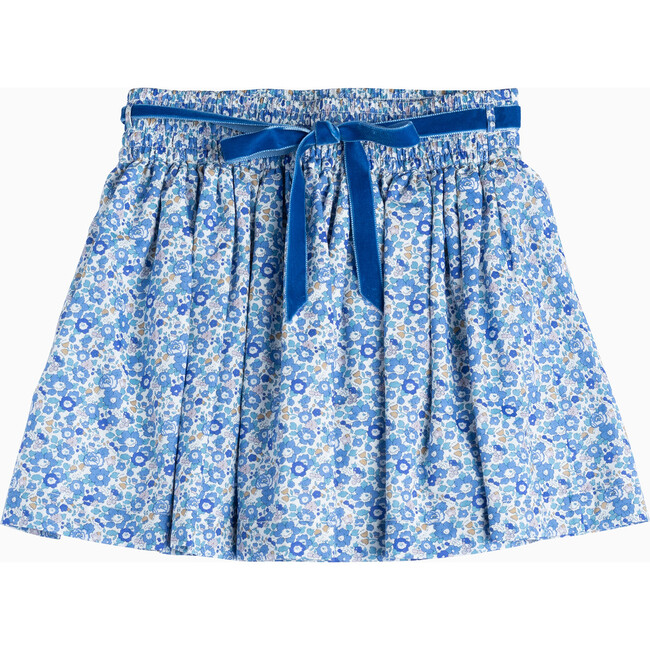 Liberty Print Betsy Ann Skirt, Blue Betsy Ann - Skirts - 1