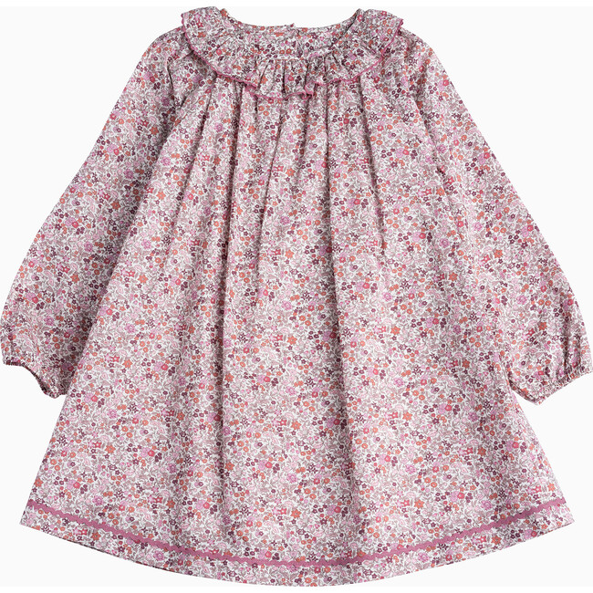 Liberty Print Ava Willow Dress, Pink Ava - Dresses - 1