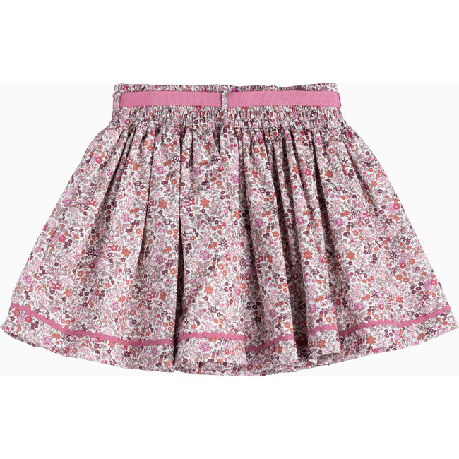 Liberty Print Ava Ribbon Skirt, Pink Ava Print - Skirts - 2