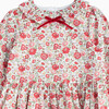 Liberty Print Felicite Floral Willow Dress, Red Felicite - Dresses - 3