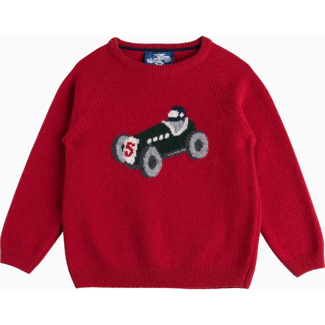 Henry Car Sweater, Red