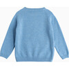 Dominic Dinosaur Sweater, Blue Marl - Sweaters - 2