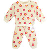 Sweet Flower Sweatsuit, Florals - Mixed Apparel Set - 1 - thumbnail