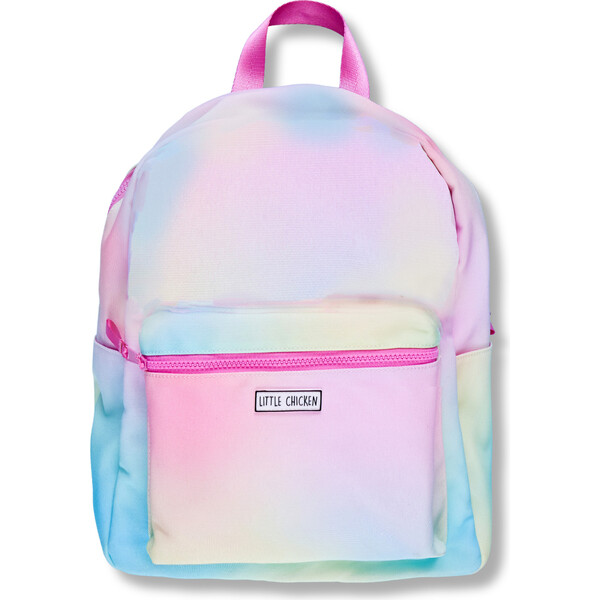 Hazy Rainbow Backpack, Pink - Little Chicken Bags | Maisonette