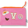 Customizable Pouch, Pink - Bags - 1 - thumbnail