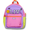 Customizable Colorblock Backpack, Multi - Backpacks - 1 - thumbnail