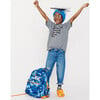 Customizable Camo Backpack, Blue - Backpacks - 2