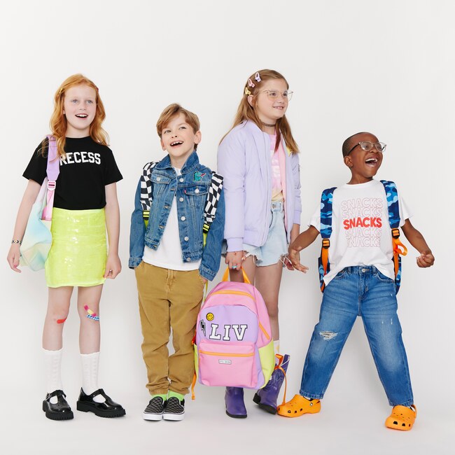 Customizable Colorblock Backpack, Multi - Backpacks - 2
