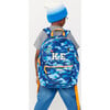 Customizable Camo Backpack, Blue - Backpacks - 3