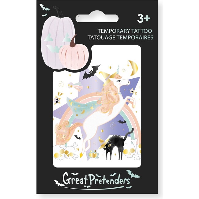 Raven The Halloween Witch Temporary Assorted Tattoos 6pc Bundle - Costume Accessories - 4