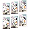 Fantastic Halloween Temporary Tattoos 6pc Bundle - Costume Accessories - 1 - thumbnail