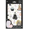Enchanting Raven  Halloween Witch Temporary Tattoos 6pc Bundle - Costume Accessories - 2